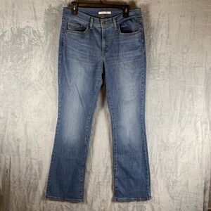 Levi's Womens Classic Bootcut Jeans‎ 12 31 32 Medium Wash Mid Rise